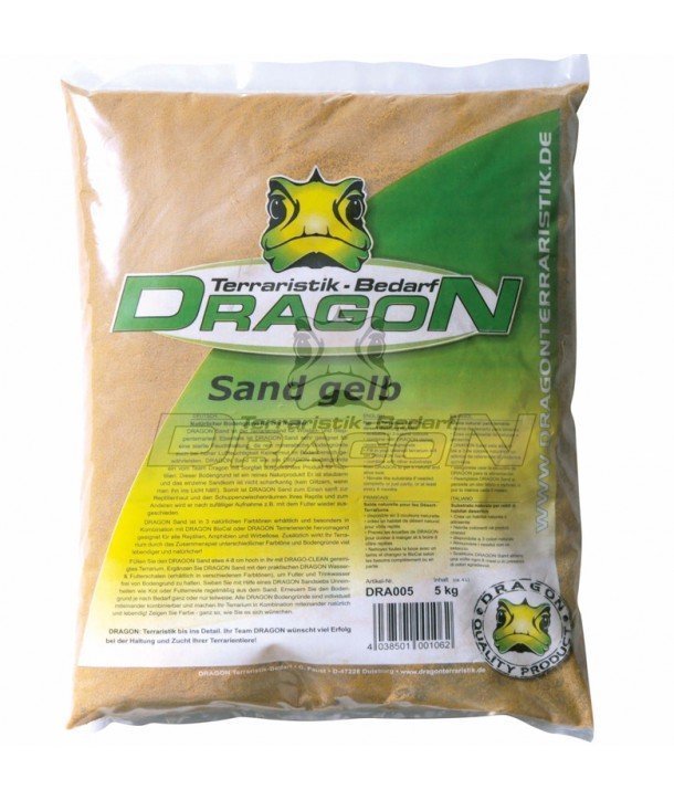Sand amarilla 5kg Dragon