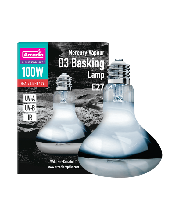 Arcadia D3 BASKING LAMP 100W