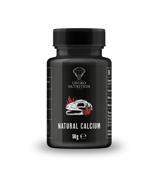 CALCIO NATURAL GECKO NUTRITION