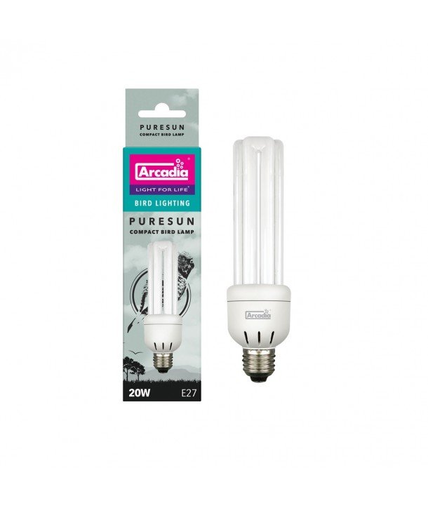 ARCADIA PURESUN COMPACT BULB 2.4% 20 WATT